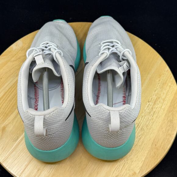 Nike Roshe Run Men Size 13 Calypso Platinum 511881 013 Grey Teal Running - Picture 7 of 8